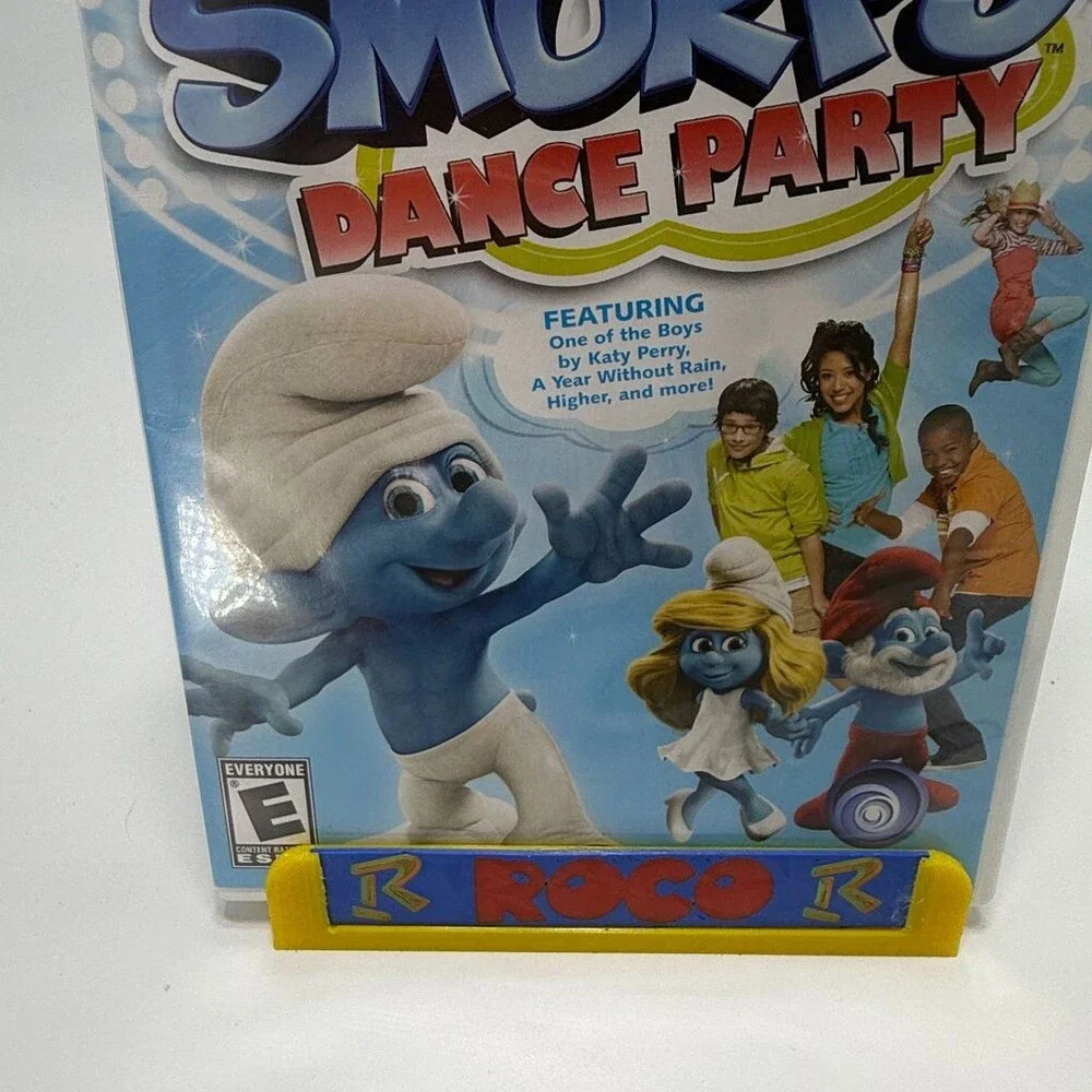 The Smurfs Dance Party Wii (Nintendo Wii, 2011) Complete W/ Manual
